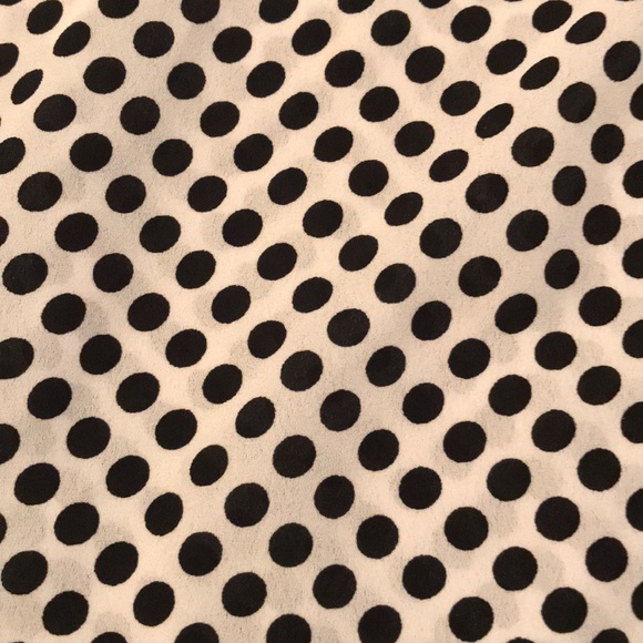 Black and white polka dot blouse - Picture 2 of 2